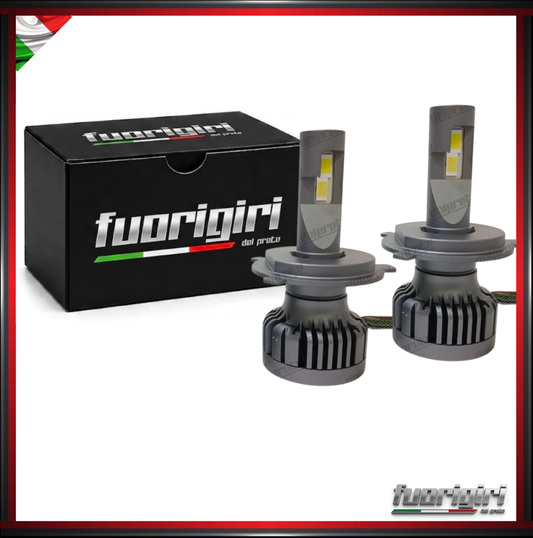 KIT LED H4 / H7 / H1 / H11 CANBUS 9600 LUMEN REALI 55W MINI SLIM PLUG AND PLAY 100% NO ERRORE