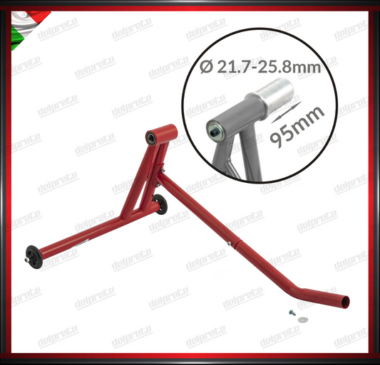 CAVALLLETTO ALZA MOTO POSTERIORE MONOBRACCIO CON PERNO DA 21.7 25.8 MM DUCATI