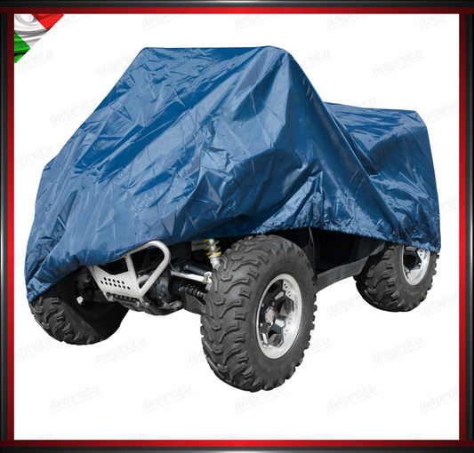 TELO DI COPERTURA IMPERMEABILE ATV QUAD IN PVC UNIVERSALE CON CINTURA ELASTICA