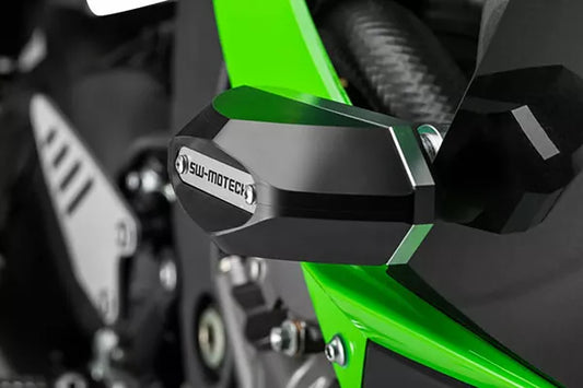 SW-MOTECH - KIT TAMPONI DI PROTEZIONE PER TELAIO NERO KAWASAKI ZX-6R 636 (13-)
