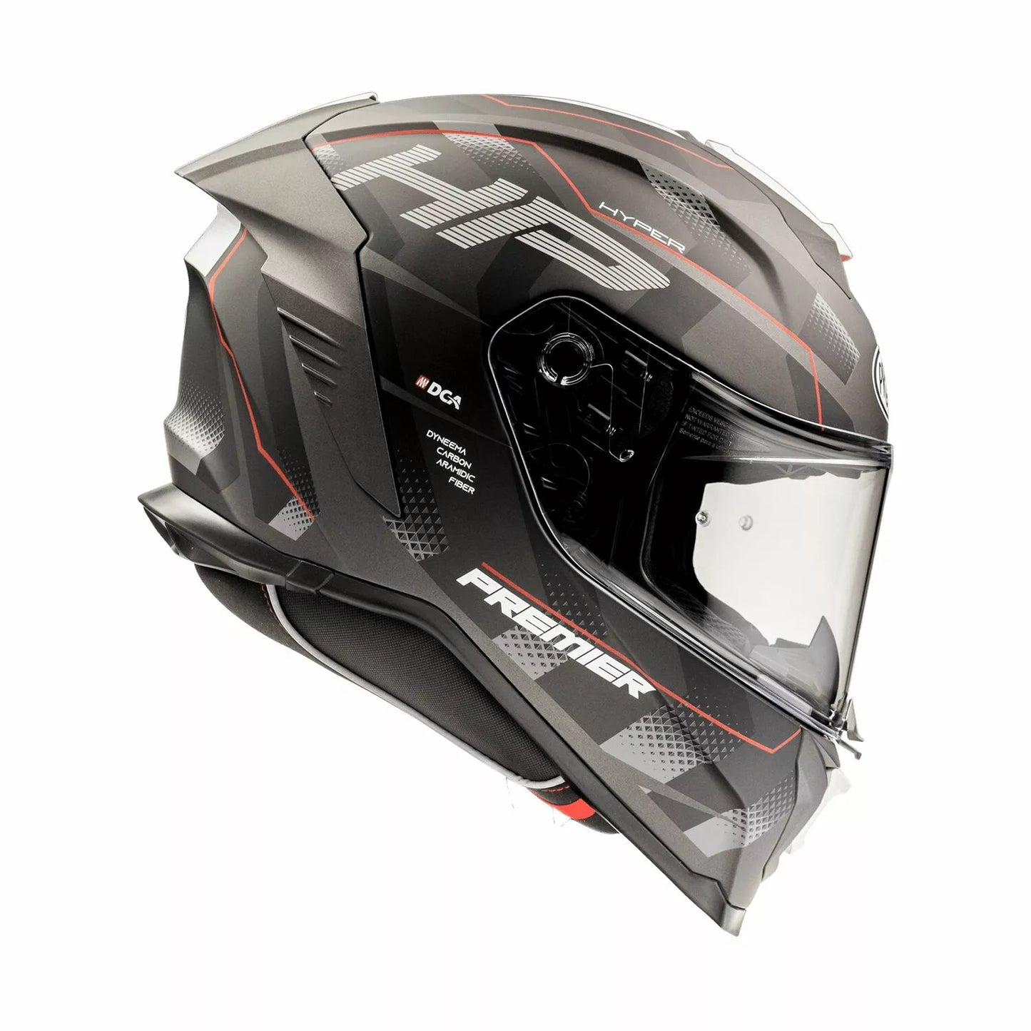 CASCO INTEGRALE - PREMIER HYPER HP 92BM - OMOLOGATO ECE 2206 AEROGRAFATO