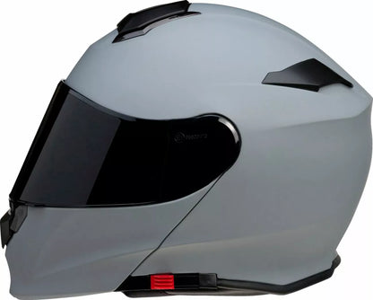 CASCO MODULARE - Z1R SOLARIS 2.0 SMOKE 2.0 FLT - OMOLOGATO ECE 2206 GRIGIO OPACO