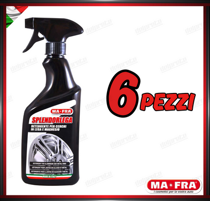 MAFRA - SPLENDORLEGA DETERGENTE CERCHI IN LEGA E MAGNESIO SGRASSANTE 500ML