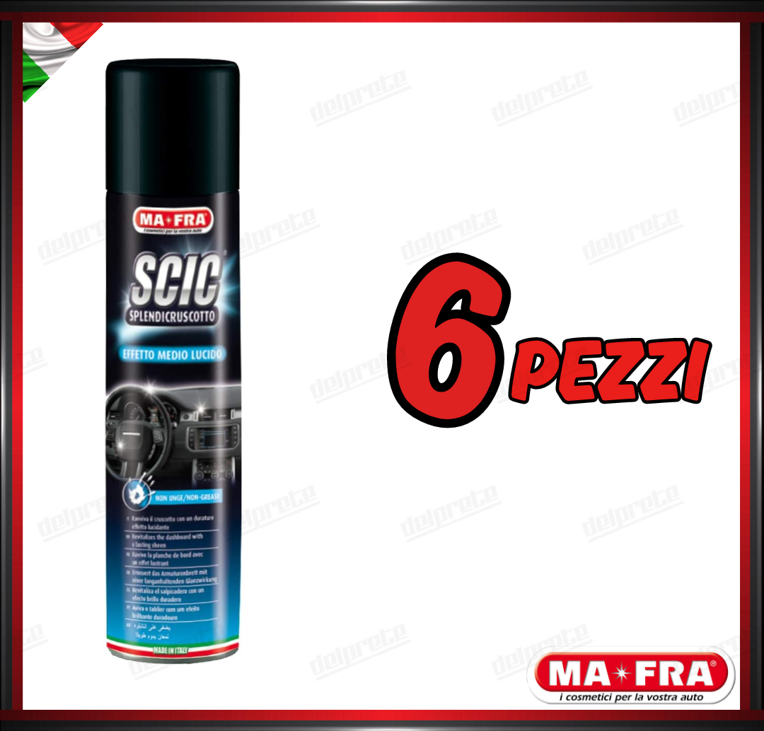 MAFRA - SCIC BLU SPRAY SPLENDICRUSCOTTO EFFETTO MEDIOLUCIDO PROTEGGE 600 ML