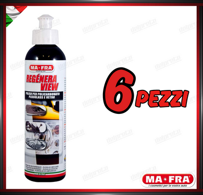 MAFRA - REGENERA WIEW RIGENERANTE FARI POLICARBONATO POLISH HEADLIGHTS 250ML