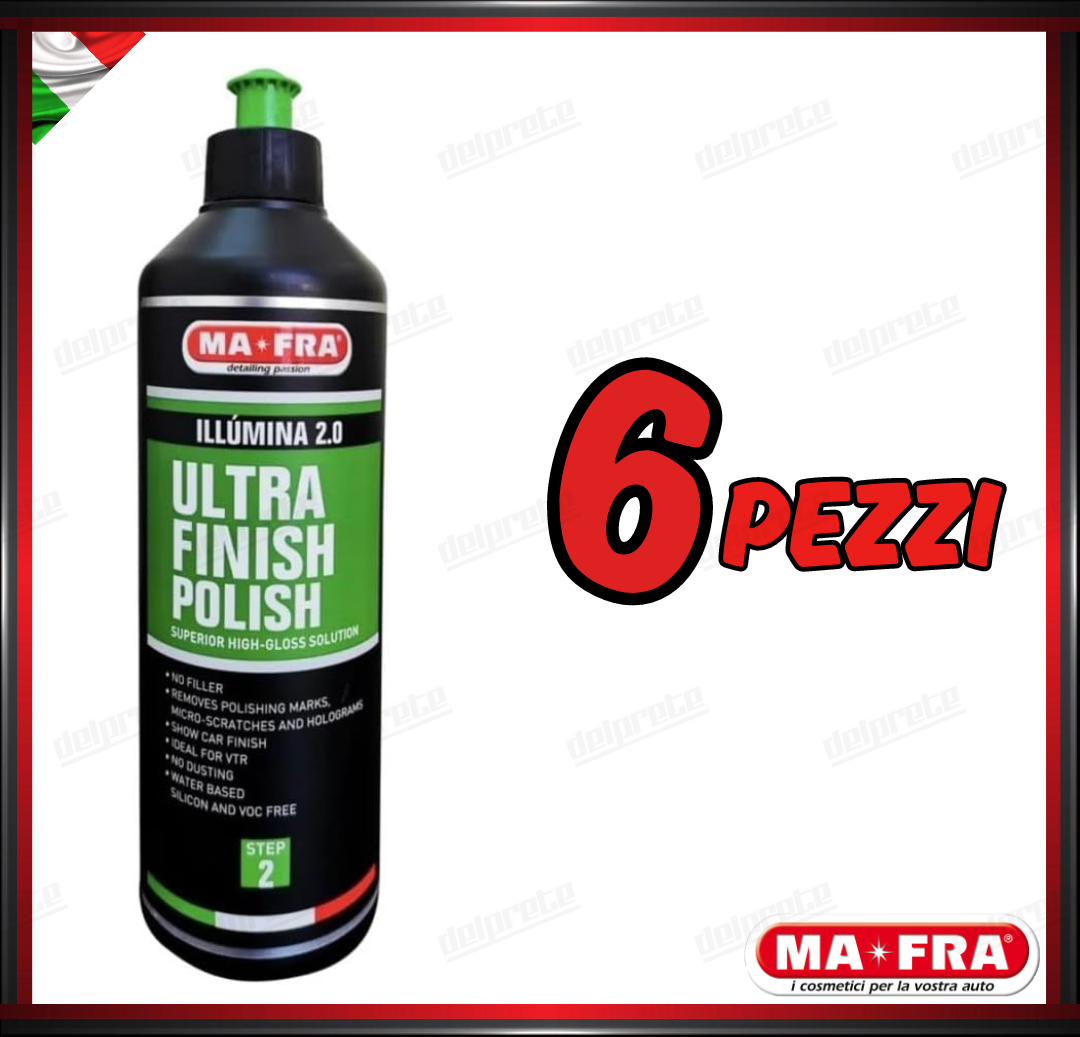 MAFRA - POLISH ILLUMINA 2.0 ULTRA FINISH FINITURA LUCIDATURA ULTIMO STEP 500 GR