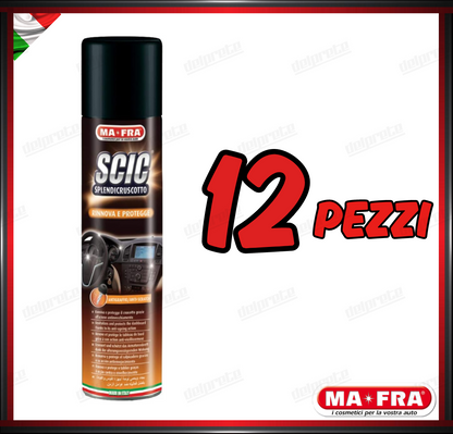 MAFRA - SCIC ORANGE SPRAY SPLENDICRUSCOTTO ANTISTATICO RINNOVA PULISCE PROTEGGE 600 ML