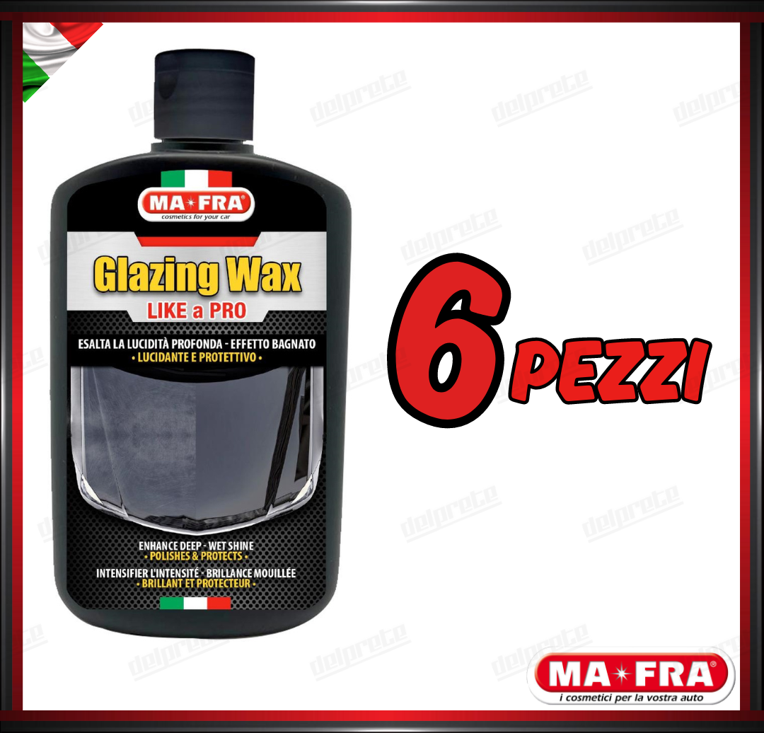 MAFRA - POLISH GLAZING WAX DUAL LUCIDATURA PROFONDA EFFETTO BAGNATO 250 GR