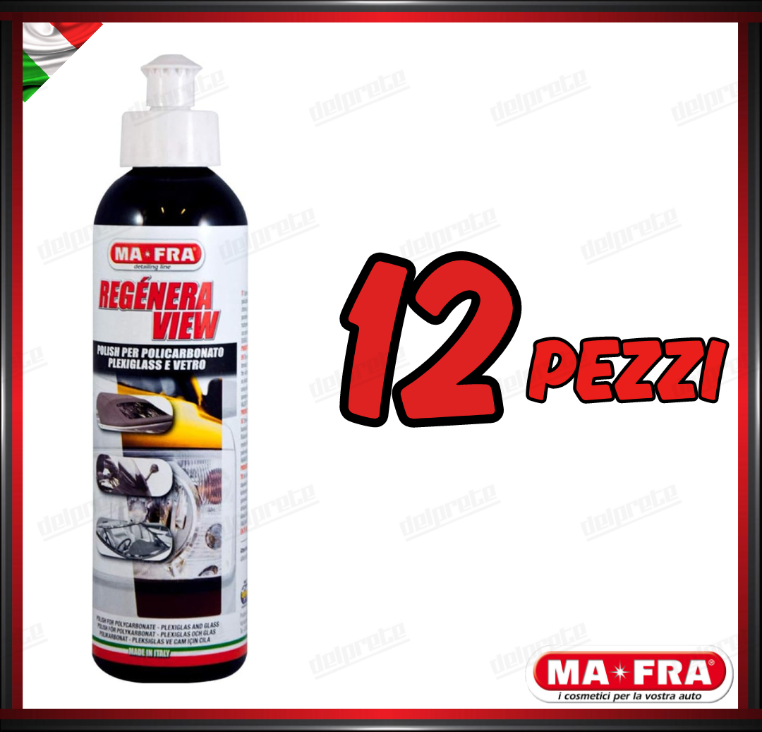 MAFRA - REGENERA WIEW RIGENERANTE FARI POLICARBONATO POLISH HEADLIGHTS 250ML