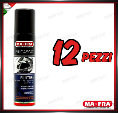 MAFRA - PULICASCO PULITORE CASCO INTERNI DISINFETTANTE ANTIODORE NEUTRO 75ML