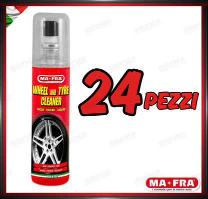 MAFRA - PULITORE CERCHI E GOMME CON SCHIUMA ATTIVA FACILE POTENTE SICURO 150ML