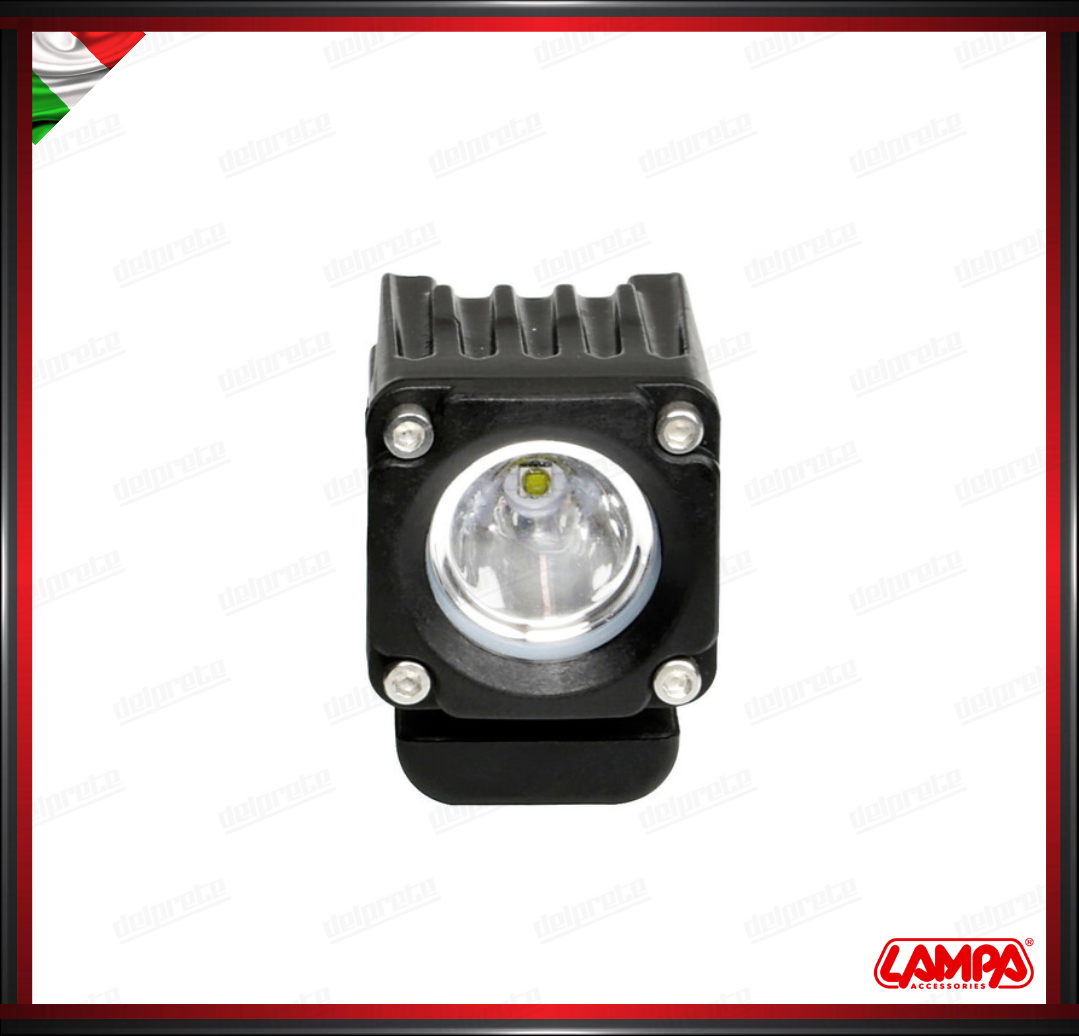 WL-19 LAMPA FARETTO FARO AUSILIARIO 9 LED BIANCO 9/32V 6000K IMPERMEABILE UNIVERSALE