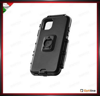 CASE CUSTODIA COVER IPHONE XR / 11 RIGIDA PER IMPERMEABILE SGANCIO RAPIDO DUOLOCK