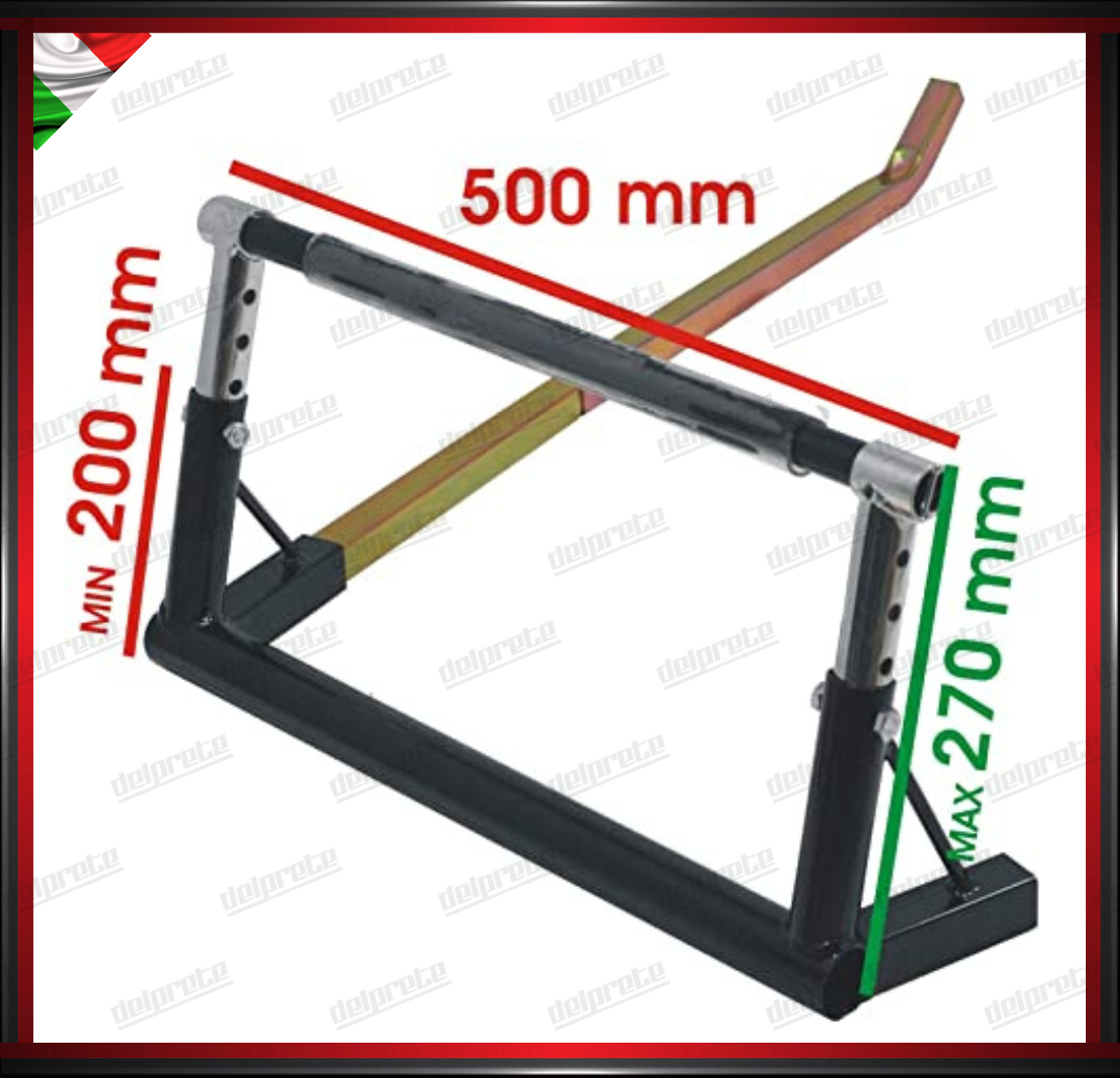 CAVALLETTO MOTO COPPER CRUISER E CUSTOM ALZA MOTO REGOLABILE UNIVERSALE