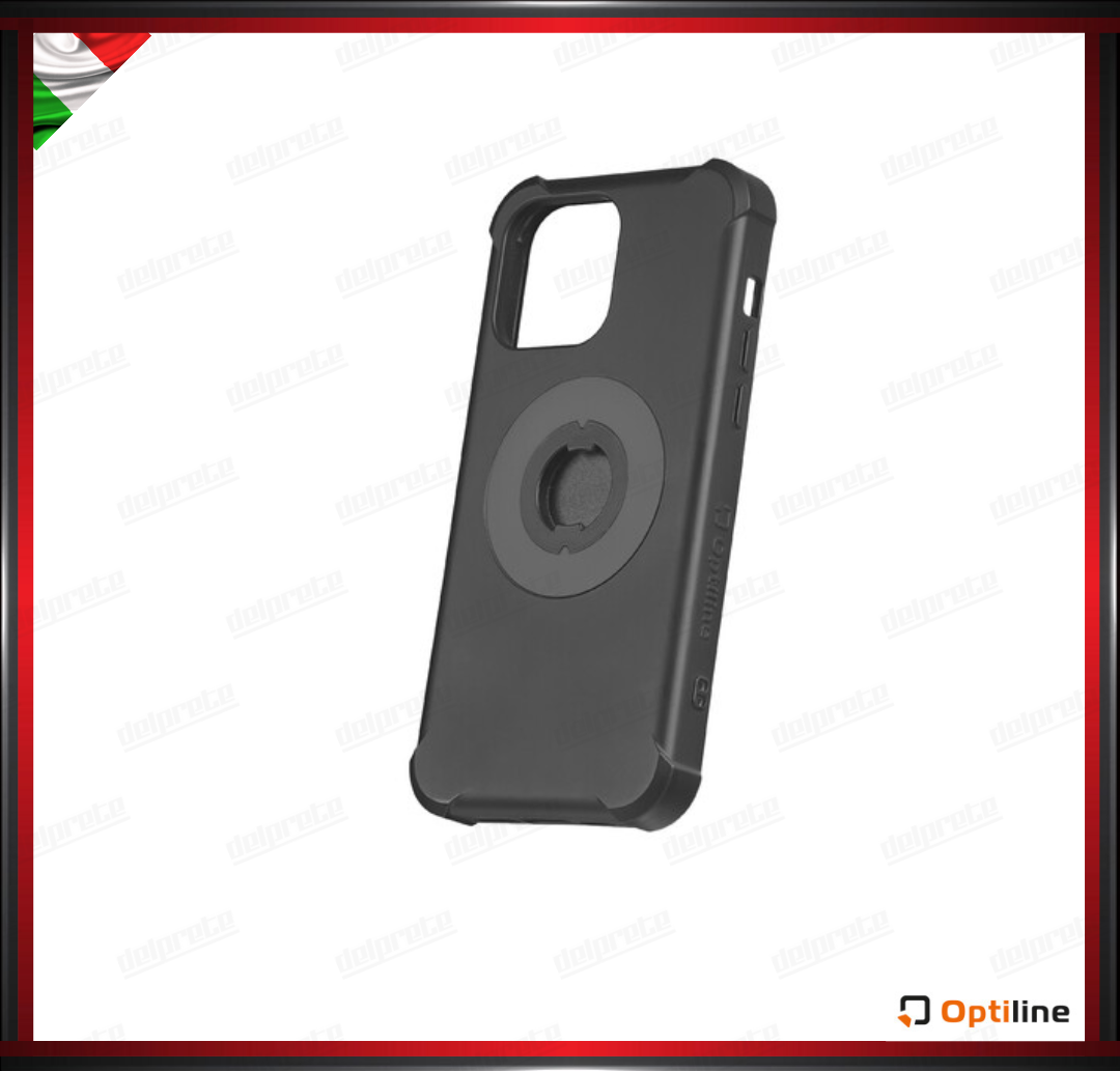 CUSTODIA COVER IPHONE 14 PRO SPECIFICA CON ATTACCO DUOLOCK E ANELLO MAGNETICO INTEGRATO