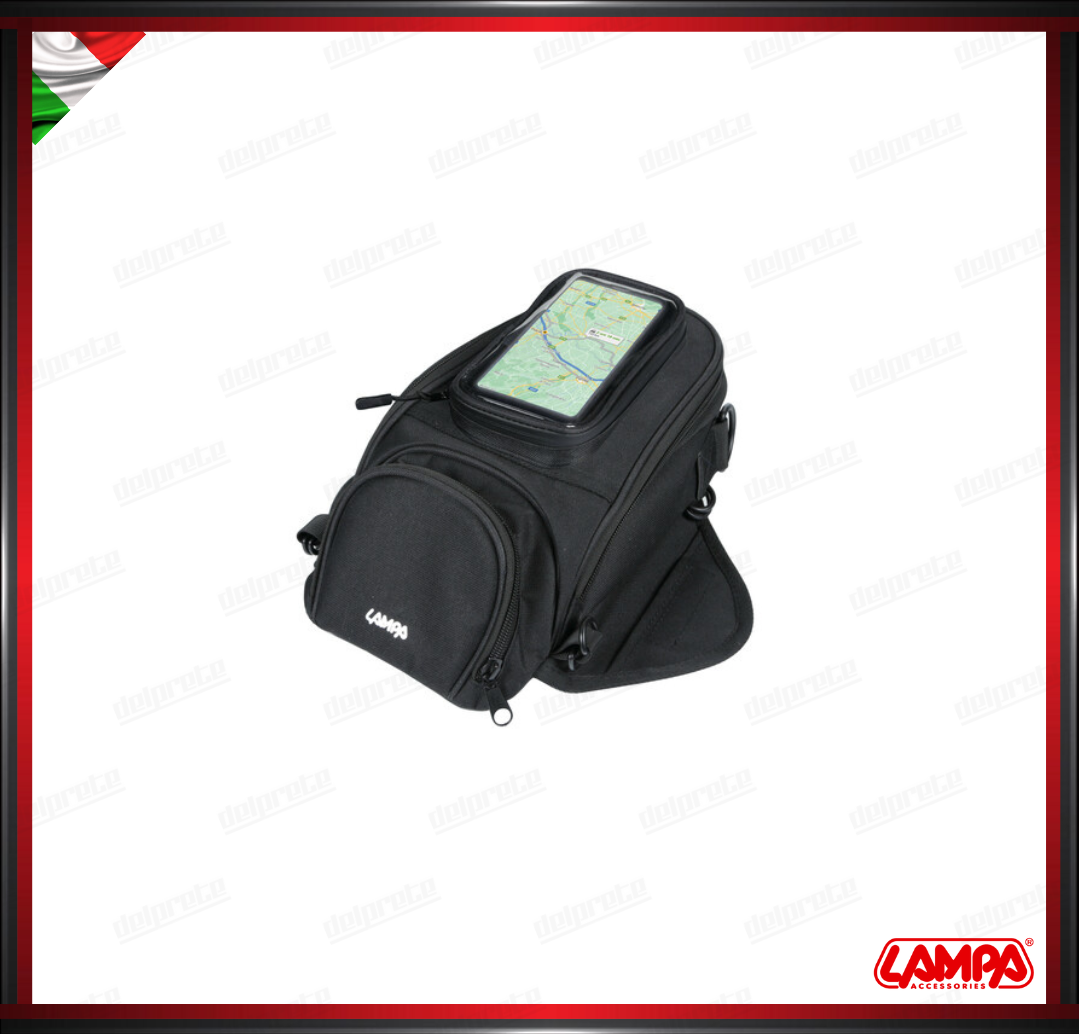 T-VOYAGER BORSA SERBATOIO 4 IN 1 TANK-BAG MAGNETICA CON KIT DI 3 BORSELLI INTERCAMBIABILI LAMPA - 3,8 LITRI