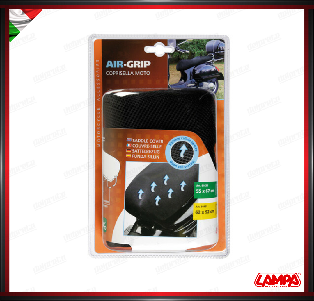 AIR- GRIP COPRISELLA A CELLULA APERTA COMFORT PER CIRCOLO ARIA SCOOTER - M - 62x92 CM