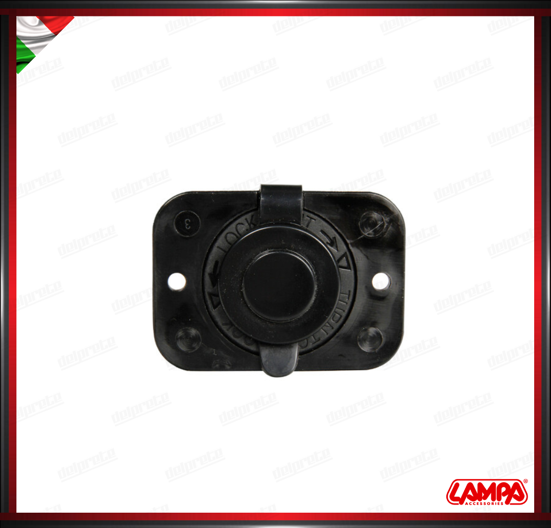 EXT-1 PRESA DI CORRENTE ACCENDISIGARI AD INCASSO LAMPA UNIVERSALE - 12/24V