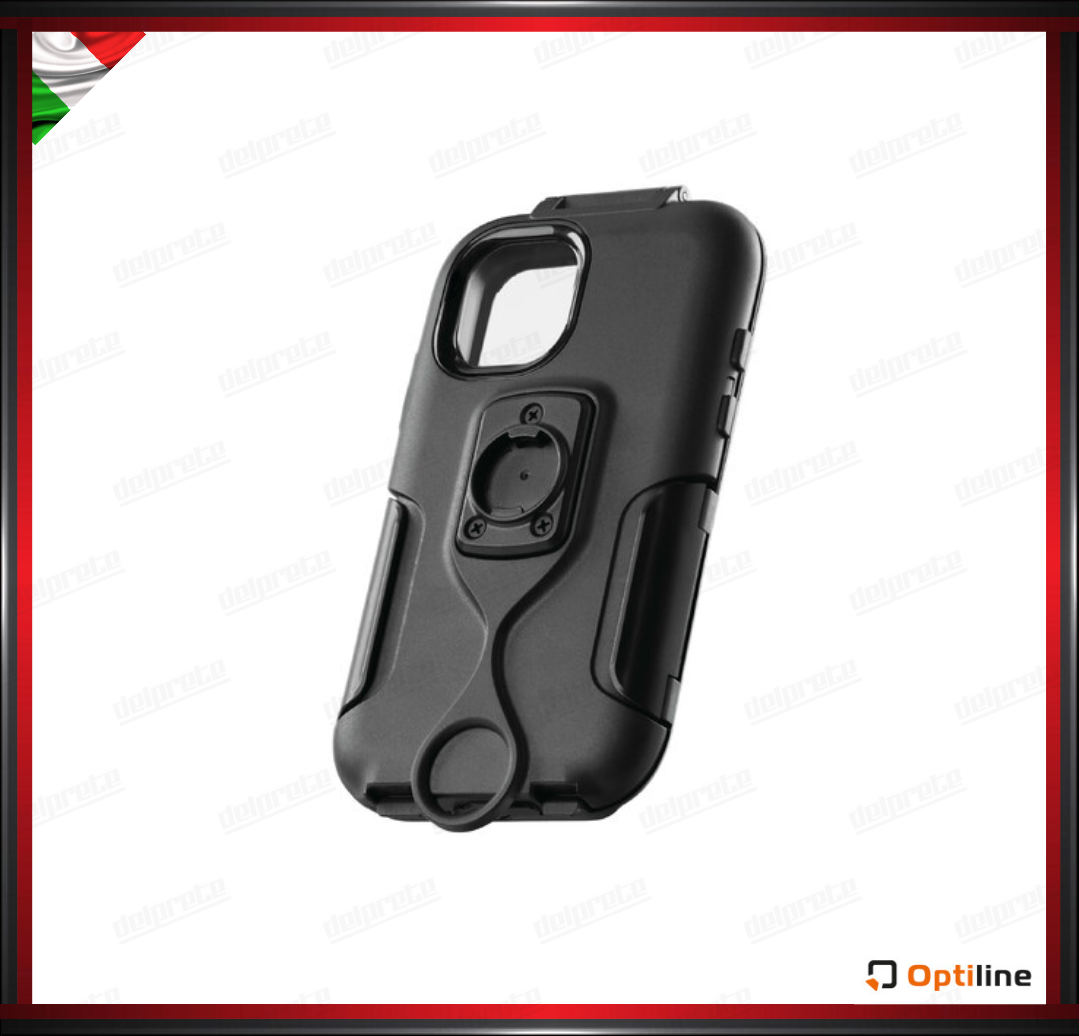 CASE CUSTODIA COVER IPHONE X / XS / 11 PRO RIGIDA PER IMPERMEABILE SGANCIO RAPIDO DUOLOCK