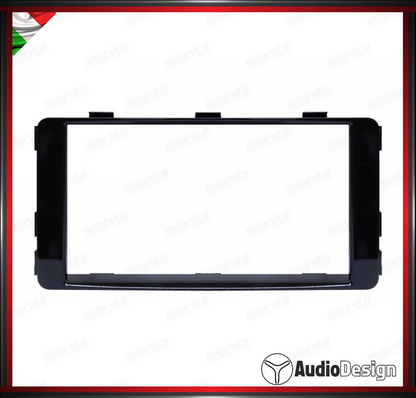 MASCHERINA 2DIN KIT MONTAGGIO AUTORADIO MITSUBISHI L200 DAL 2014 - AUDIODESIGN