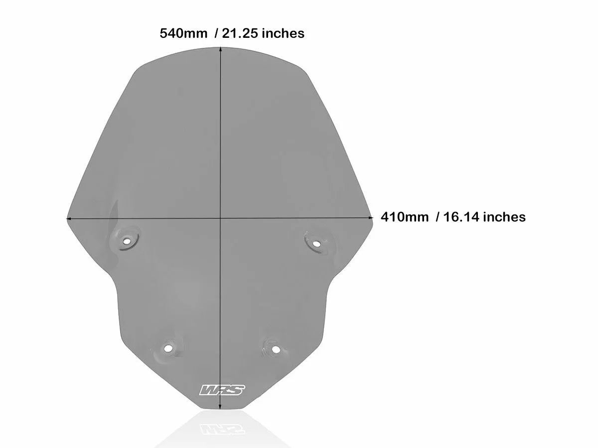 WRS - CUPOLINO WRS TOURING FUME' TRIUMPH TIGER 850 / 900 2020-2024