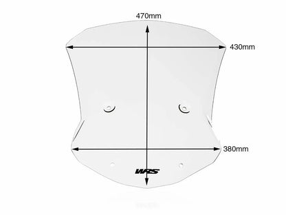 WRS - CUPOLINO CAPONORD FUME WRS BMW S 1000 XR 2020-2024