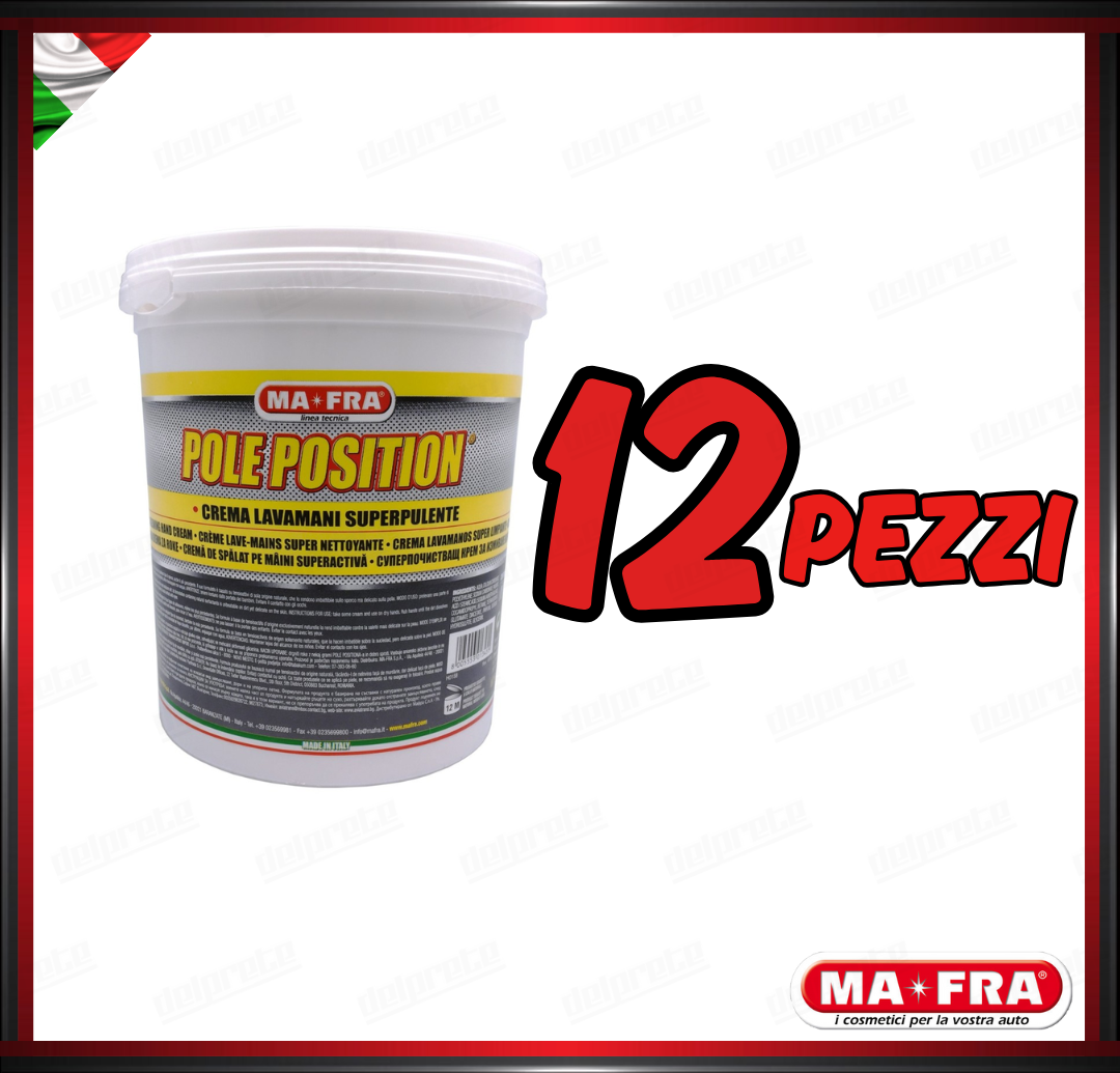 MAFRA - POLE POSITION 1KG PASTA LAVAMANI CREMA CONCENTRATA CON ABRASIVO