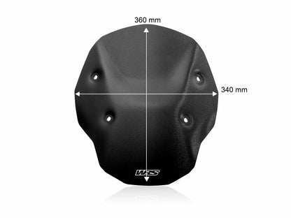 WRS - CUPOLINO ENDURO NO RADAR NERO OPACO WRS BMW R 1300 GS 2023-2024