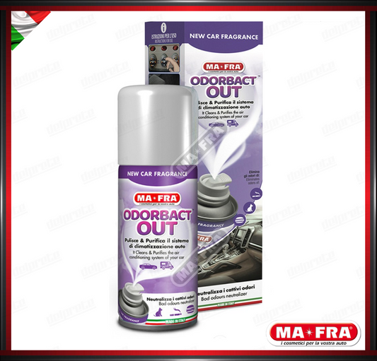 MAFRA - KLIMA ODORBACT OUT NEW CAR PURIFICANTE ABITACOLO CLIMA 150ML