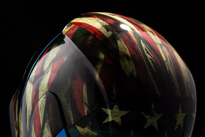 CASCO INTEGRALE - ICON AIRFORM OLD GLORY - OMOLOGATO ECE 2206