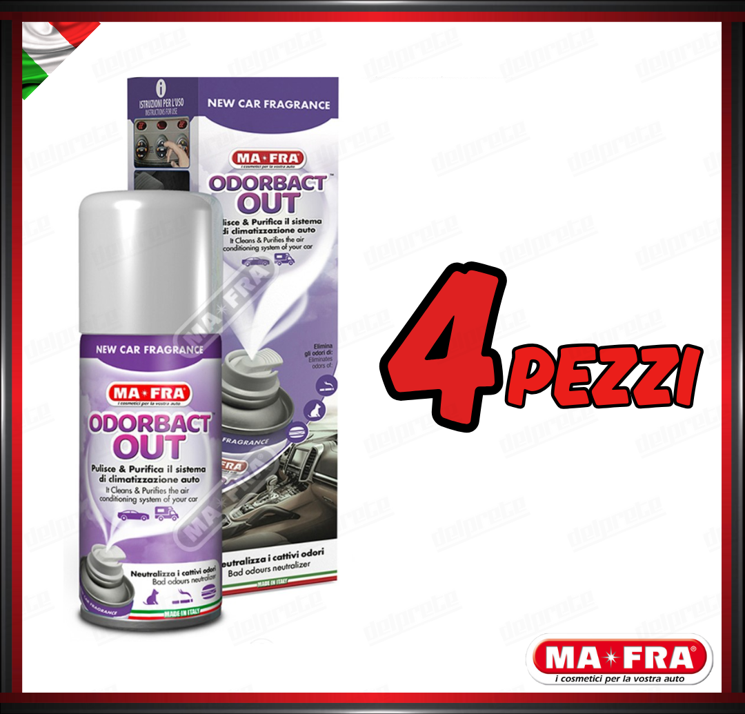 MAFRA - KLIMA ODORBACT OUT NEW CAR PURIFICANTE ABITACOLO CLIMA 150ML