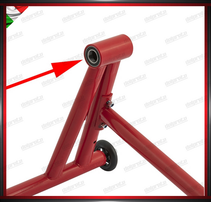 CAVALLLETTO ALZA MOTO POSTERIORE MONOBRACCIO CON PERNO DA 21.7 25.8 MM DUCATI