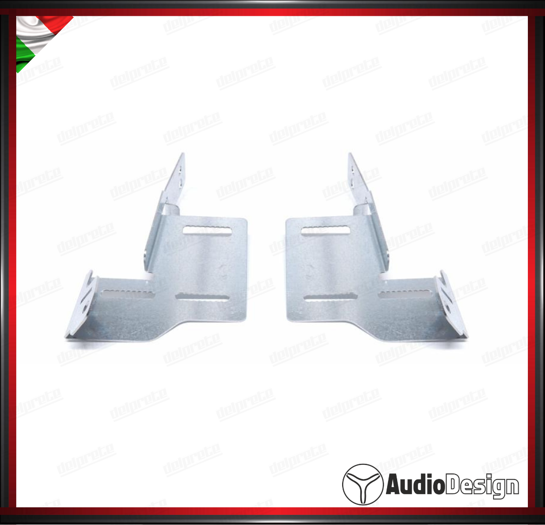 MASCHERINA 2DIN KIT MONTAGGIO AUTORADIO SSANGYONG TIVOLI PIANO 2015> - AUDIODESIGN