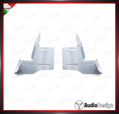 MASCHERINA 2DIN KIT MONTAGGIO AUTORADIO SSANGYONG TIVOLI PIANO 2015> - AUDIODESIGN