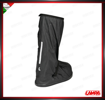 WHATERPOOF SHOE COVERS COPRISCARPE ANTIPIOGGIA NERO XL 44/45 - LAMPA