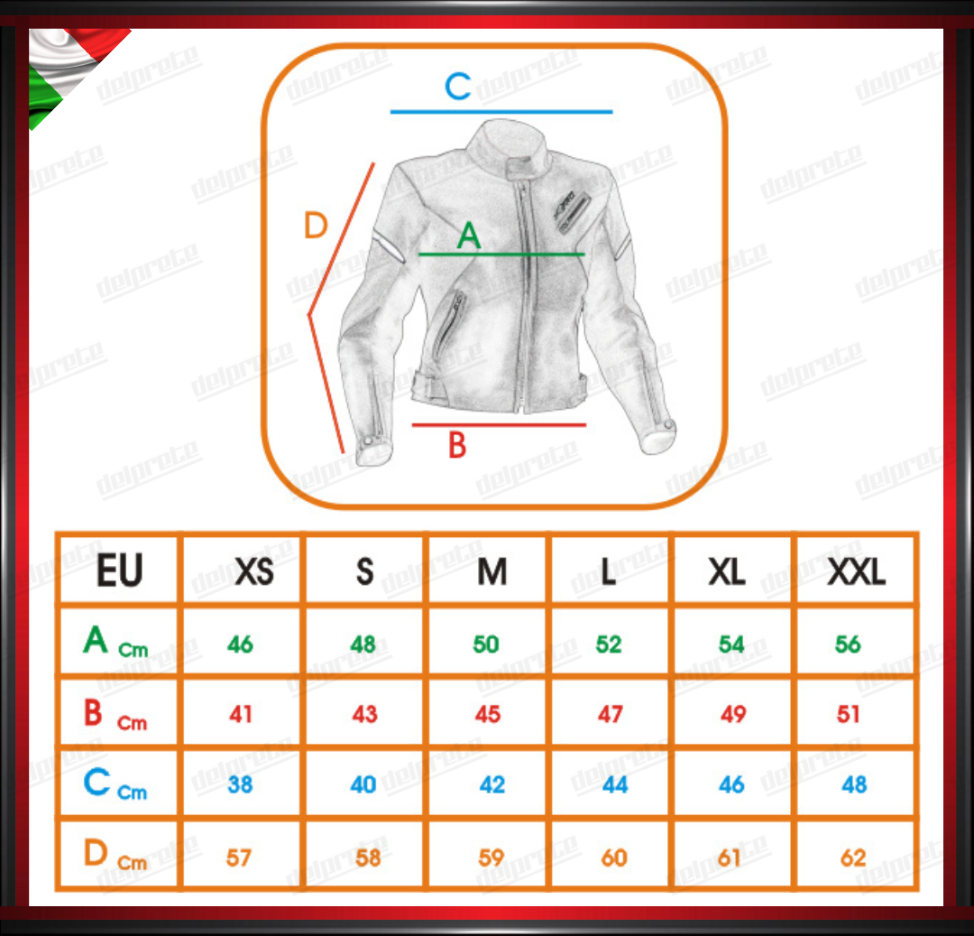 GIACCA IN PELLE DA DONNA PROTEZIONI OMOLOGATE CE FODERA TERMICA REMOVIBILE