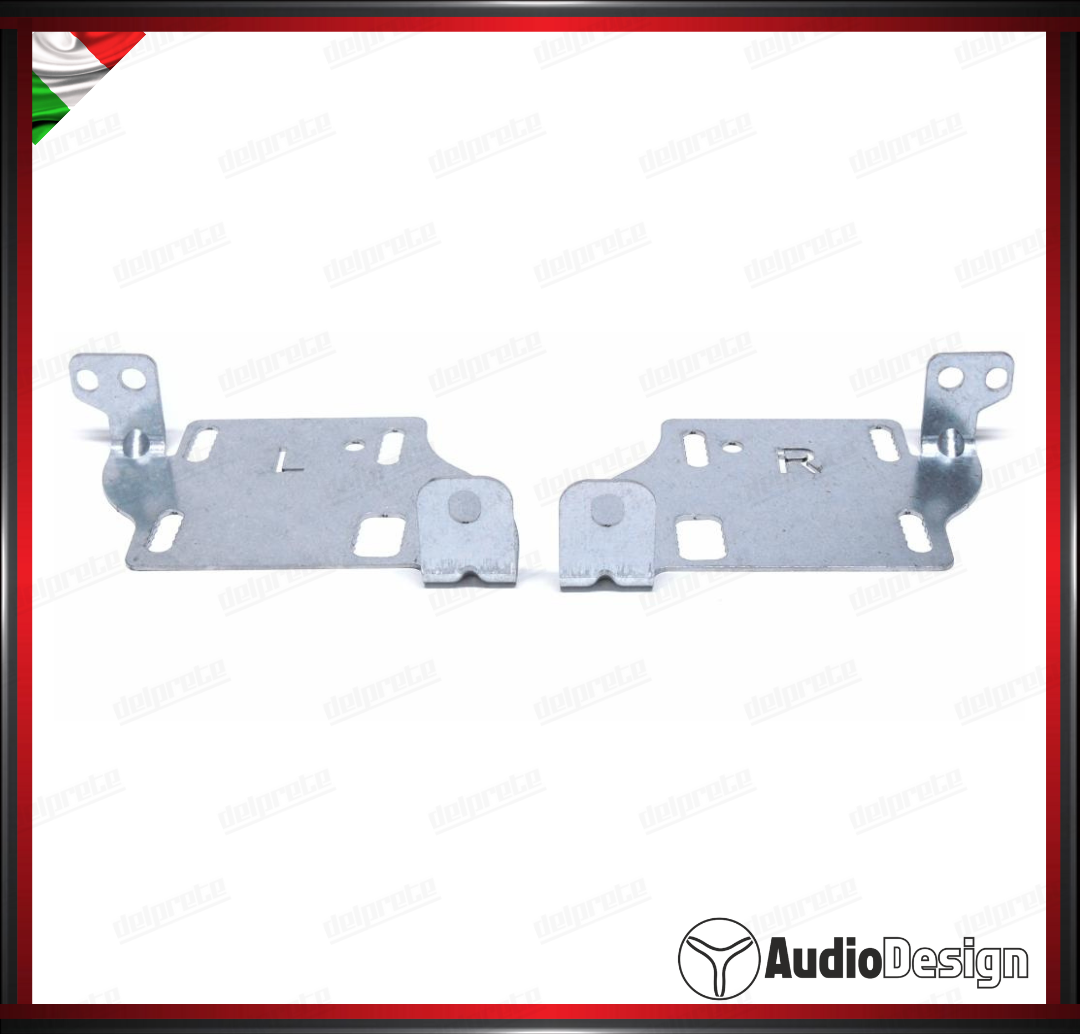 MASCHERINA 2DIN KIT MONTAGGIO AUTORADIO MITSUBISHI L200 DAL 2014 - AUDIODESIGN