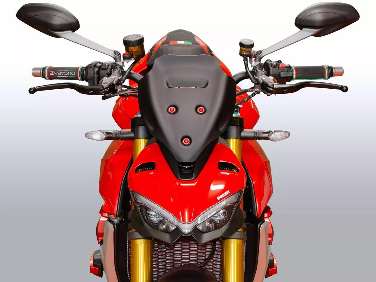 WRS - CUPOLINO SPORT PLUS NERO OPACO WRS DUCATI STREETFIGHTER V4 / S 2020-2024