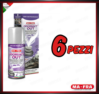 MAFRA - KLIMA ODORBACT OUT NEW CAR PURIFICANTE ABITACOLO CLIMA 150ML