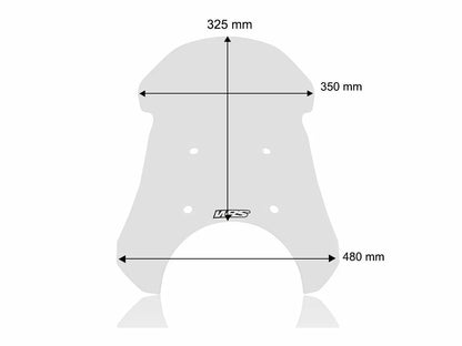 WRS - CUPOLINO TOURING TRASPARENTE WRS ROYAL ENFIELD HIMALAYAN 450 2024