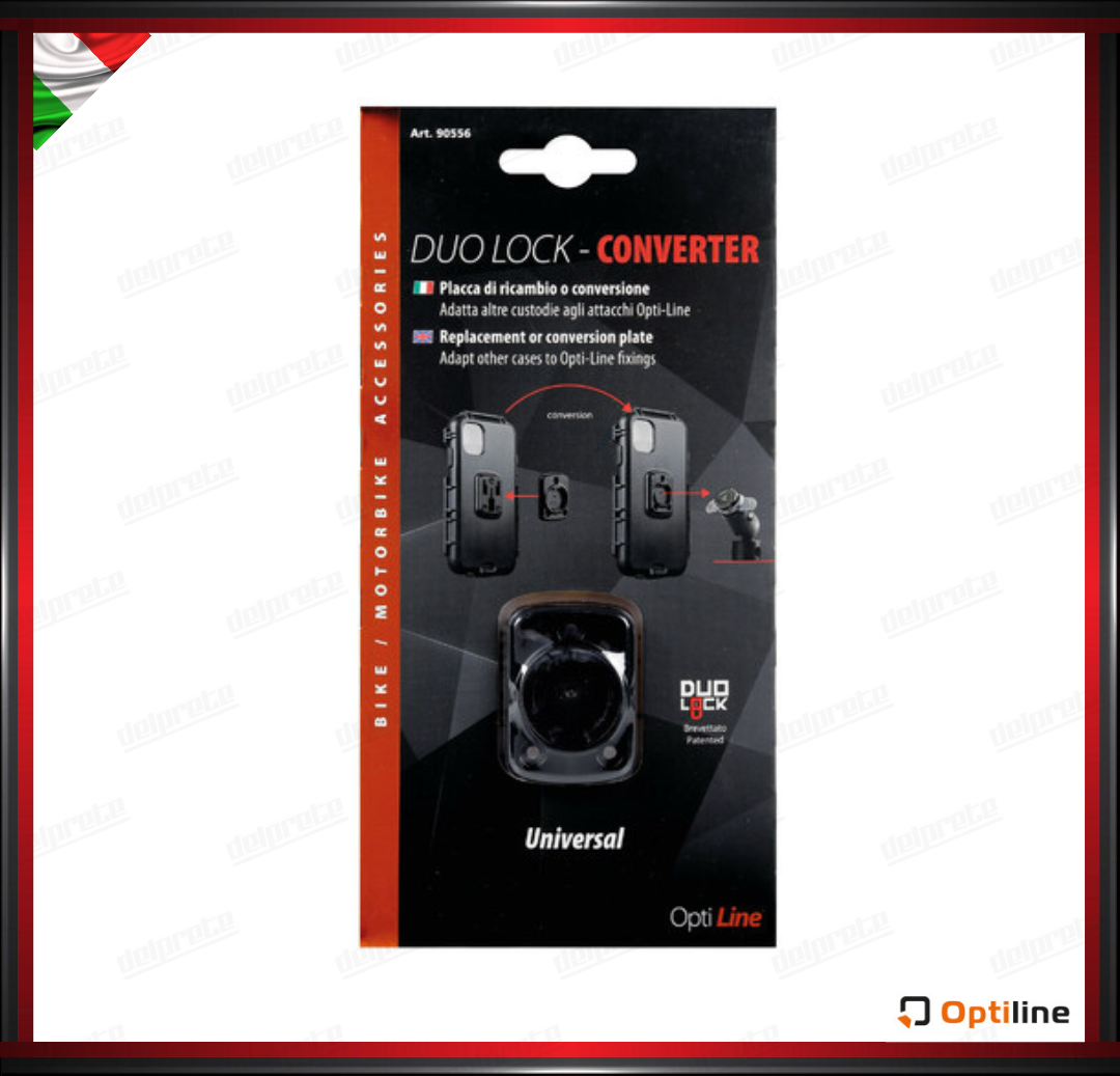 DUO-LOCK CONVERTER PLACCA DI CONVERSIONE ADATTATORE PER CONVERSIONE CUSTODIE