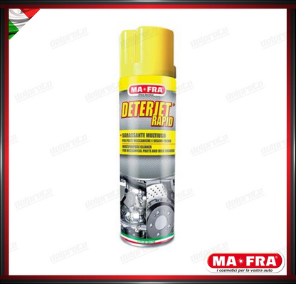 MAFRA - DETERJET RAPID SPRAY SGRASSANTE RAPIDO PARTI MECCANICHE DISCHI MOTORE 500ML