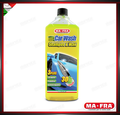 MAFRA - CARWASH SHAMPOO E CERA WASH LUCIDANTE PROTETTIVO 1000ML