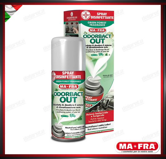 MAFRA - KLIMA ODORBACT OUT GREEN FOREST PURIFICANTE ABITACOLO CLIMA 150ML