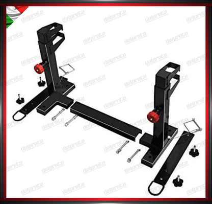 SOLLEVATORE CENTRALE CAVALLETTO MOTO CROSS OFF ROAD ADVETURE MX DA TERRA