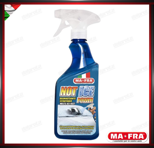 MAFRA - NOT ICE SPRAY DEGHIACCIANTE PER VETRI E SERRATURE RIMUOVI GHIACCIO 500ML