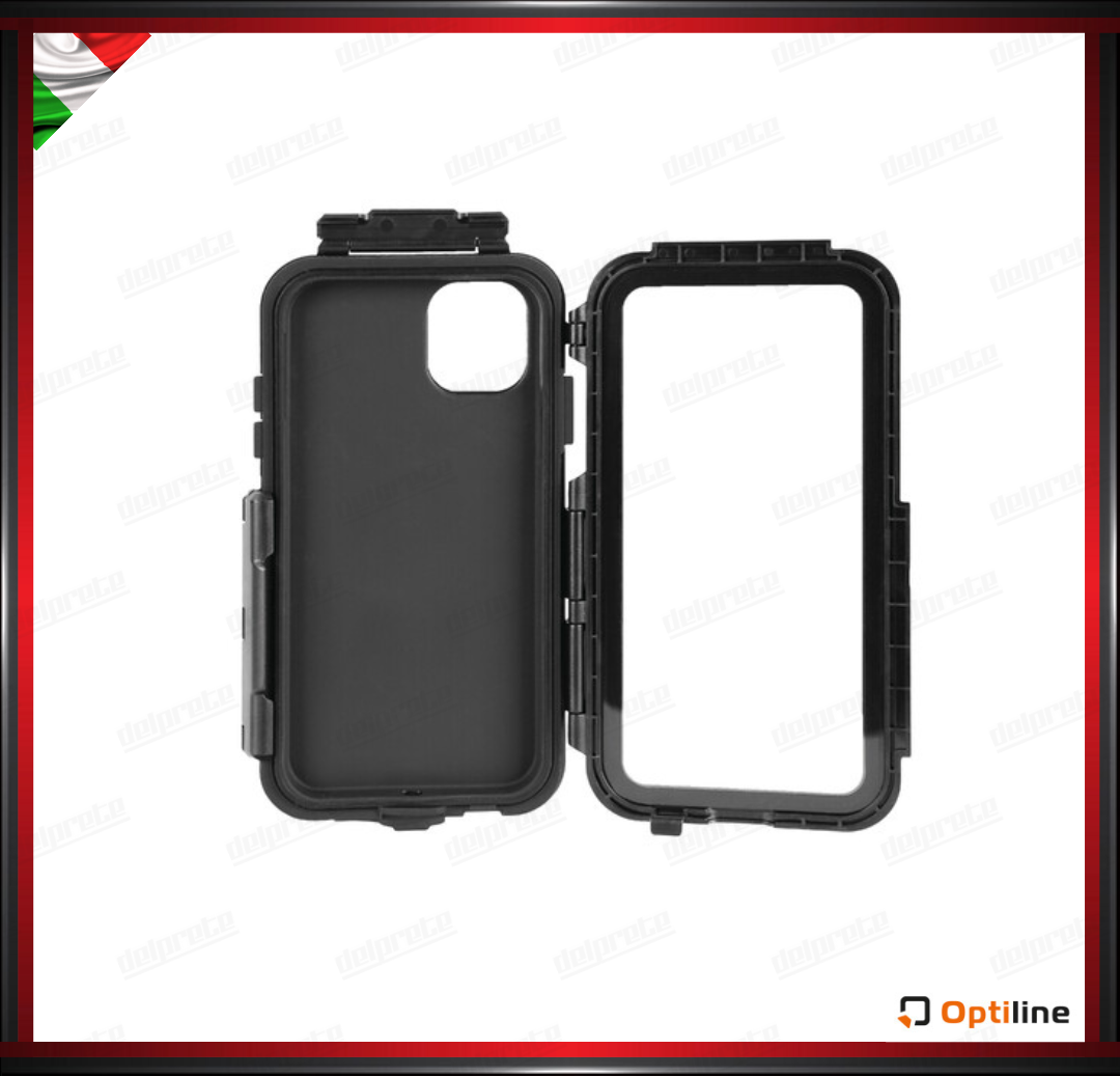 CASE CUSTODIA COVER IPHONE XR / 11 RIGIDA PER IMPERMEABILE SGANCIO RAPIDO DUOLOCK