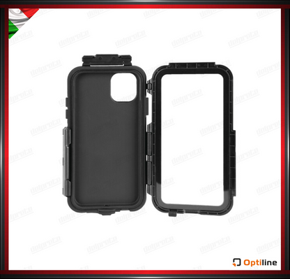 CASE CUSTODIA COVER IPHONE XS MAX / 11 PRO MAX RIGIDA PER IMPERMEABILE SGANCIO RAPIDO DUOLOCK