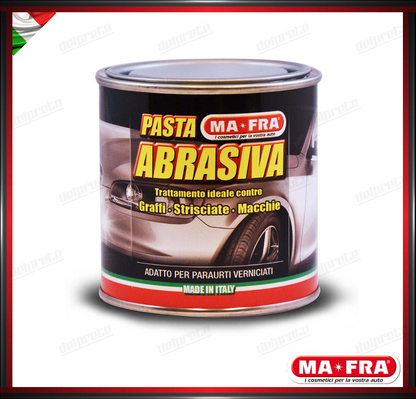 MAFRA - PASTA ABRASIVA DELUXE RIMOZIONE GRAFFI MACCHIE E STRISCIATE 200 ML