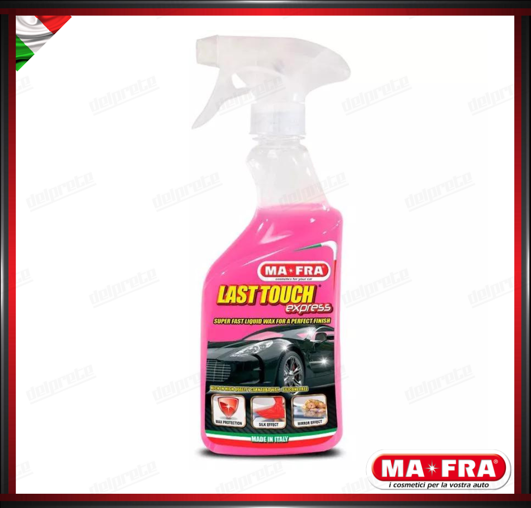 MAFRA - LAST TOUCH EXPRESS 2.0 CERA LIQUIDA SUPER VELOCE AUTO MOTO NAUTICA 500ML